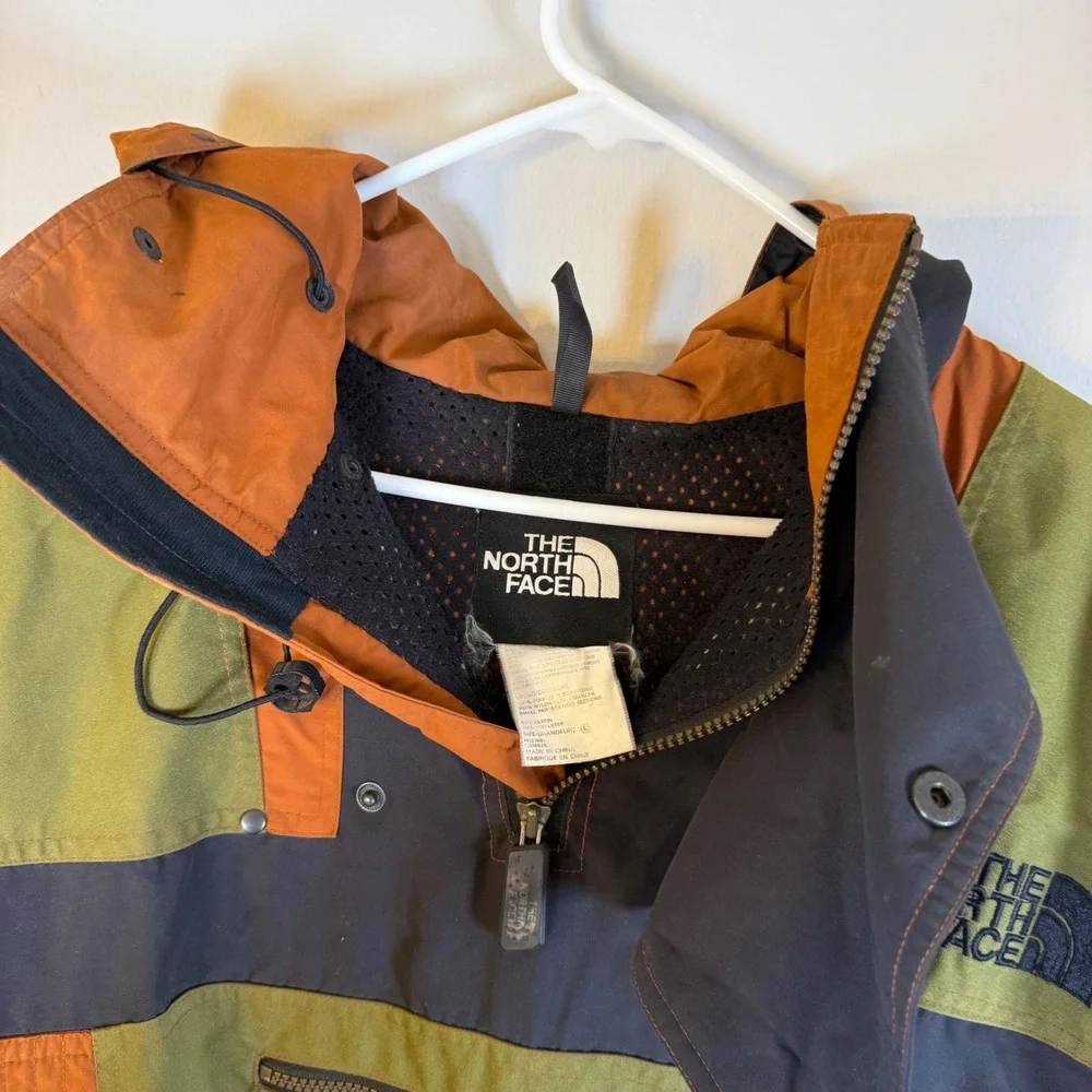 The North Face Vintage‎ Colorblock Ski Jacket Men's Rage Ultrex Expedition Sz L